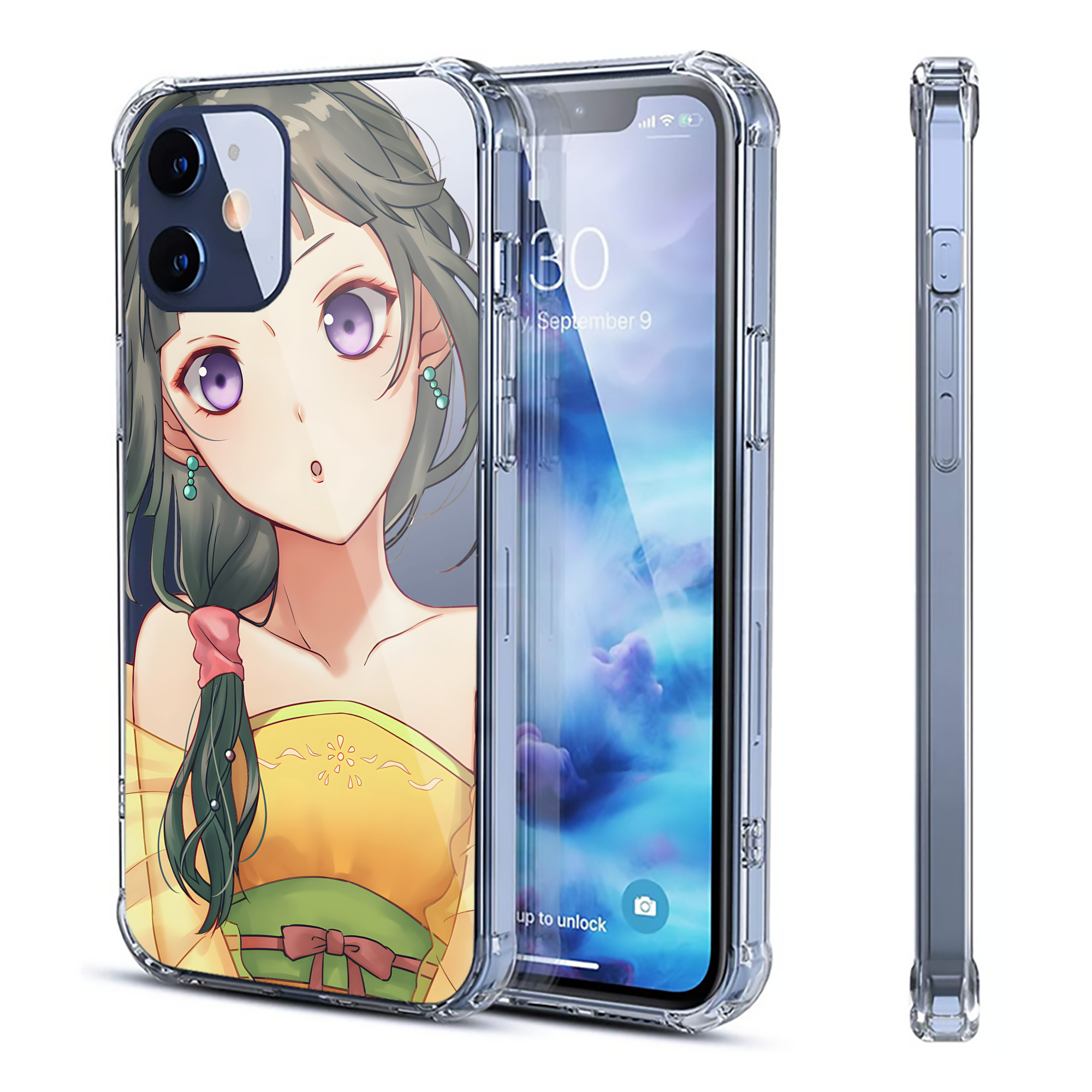 （画像用） 薬屋のひとりごと The Apothecary Diaries 【iPhone 12シリーズ対応】透明スマホケース（クリアソフトケース）
